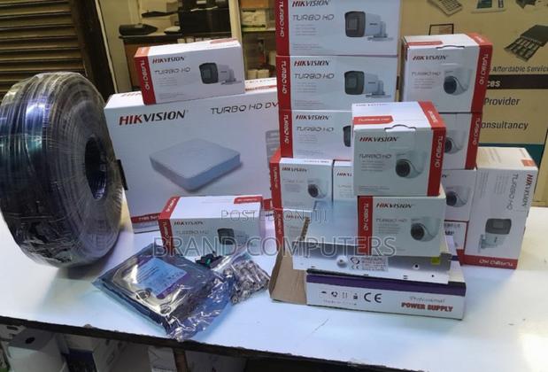 Hikvision Turbo HD 1080P 4 Channel CCTV Camera Full Set