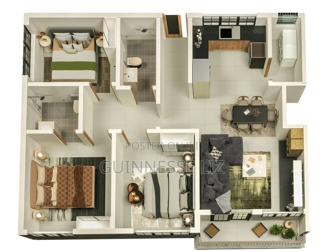 2 BDRM Apartment in Fairvalley, Athi River for Sale