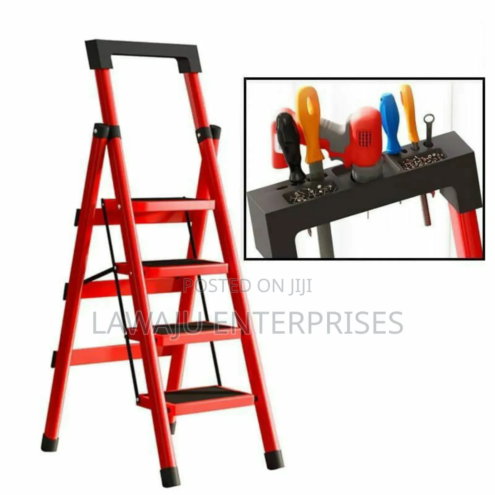 Metallic Folding Ladder