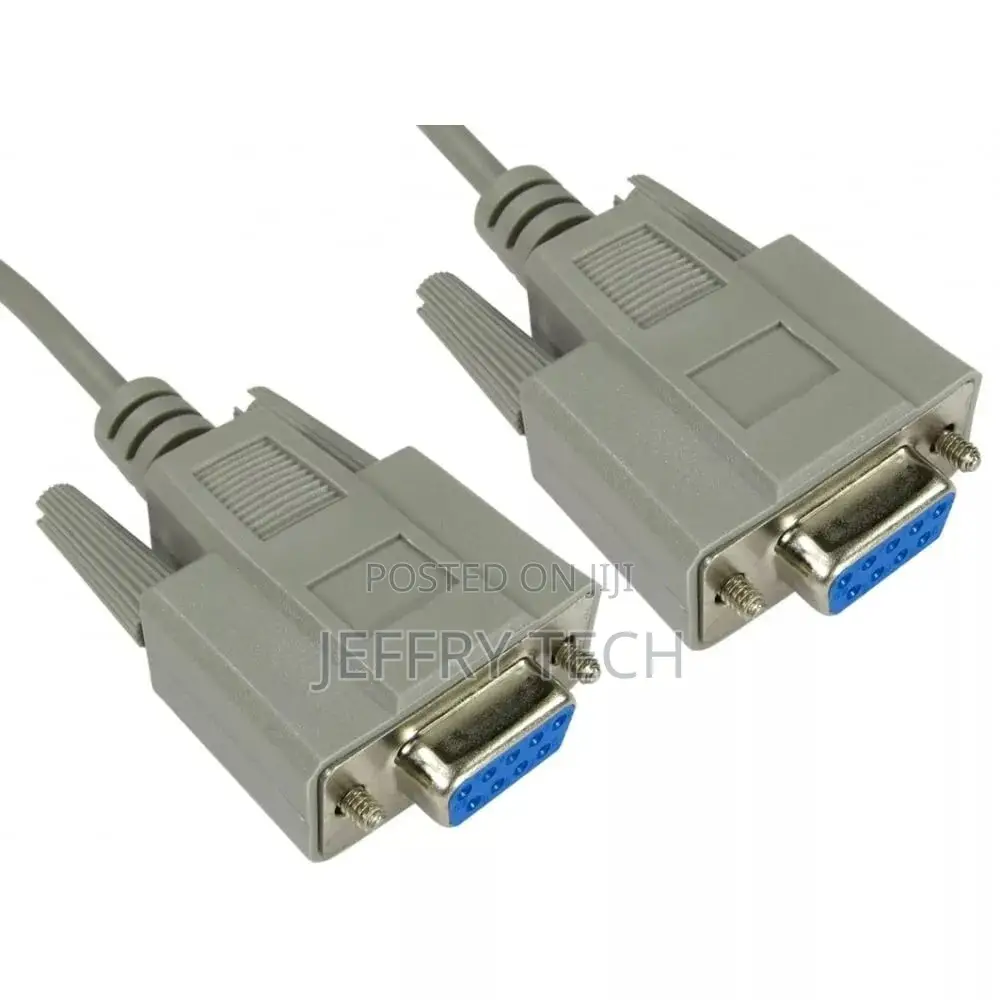 9 Pin Female to Female Rs232 Straight Through Serial D-Sub C