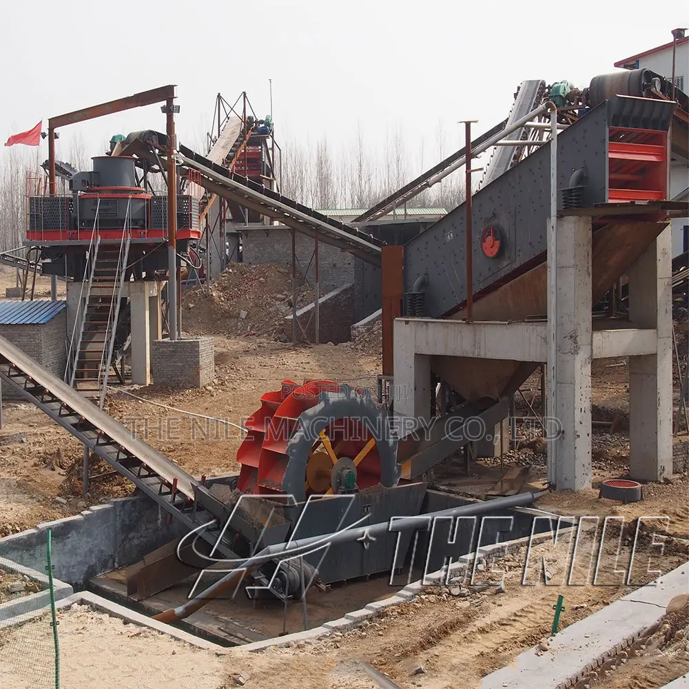 Basalt Granite Artificial Sand Making Production Plant