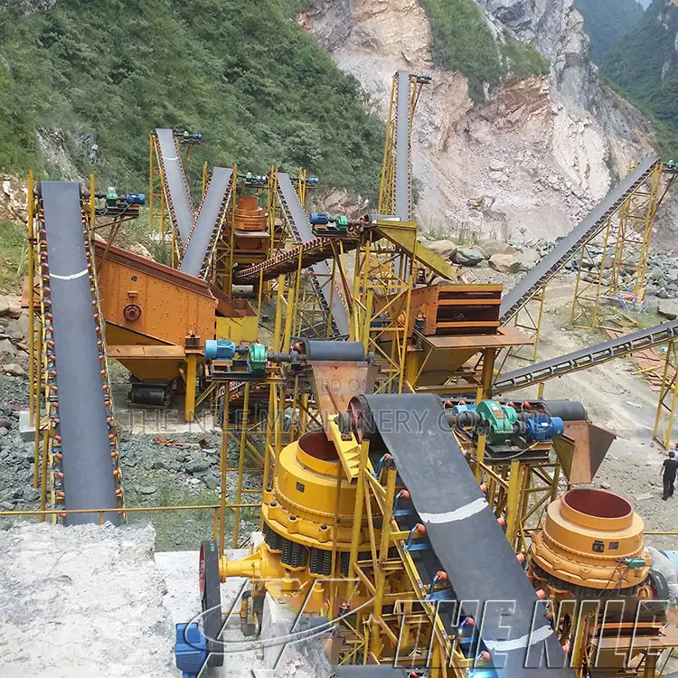 200t/H Screening and Sand Making Plant Manufacturer