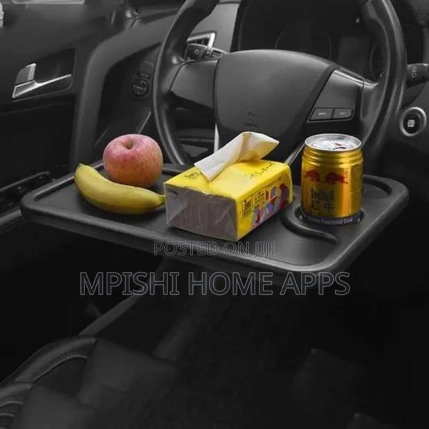 Wooden Steering Wheel Table - thumbnail 2
