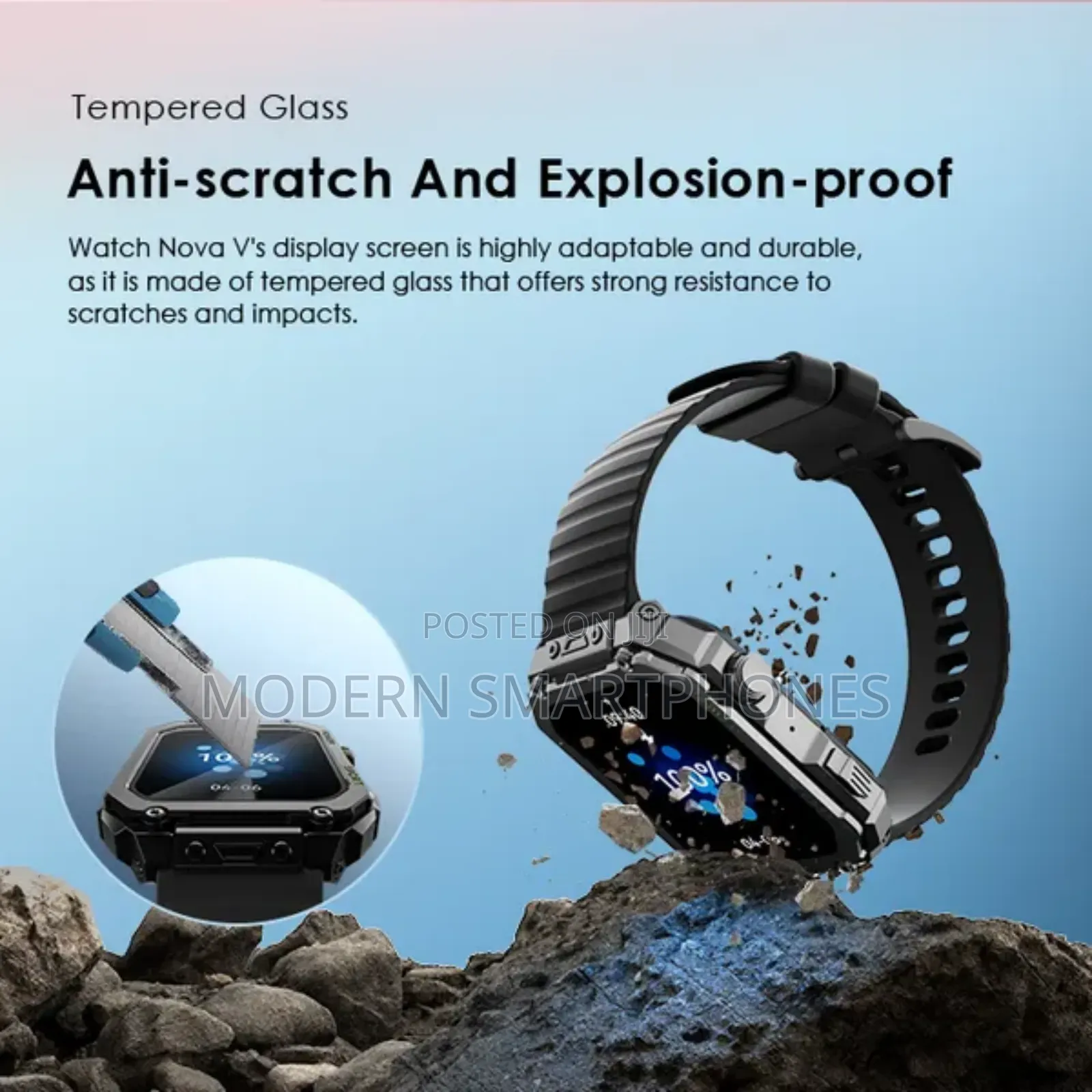 Oraimo Nova v 2.01". HD Video Watch Faces Smart Watch