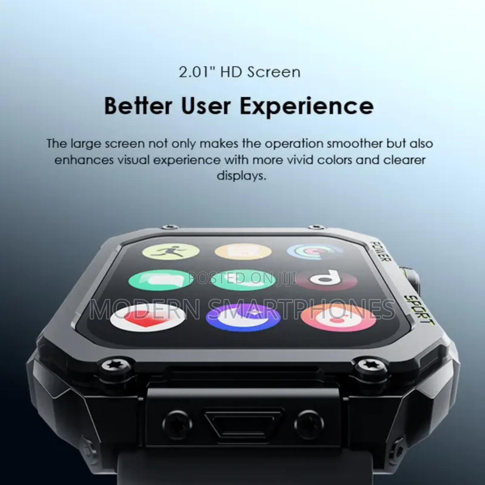 Oraimo Nova v 2.01". HD Video Watch Faces Smart Watch