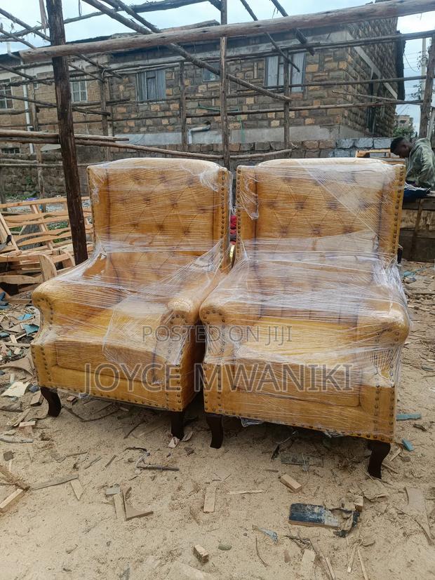 Pedicure Seats or King Chairs, 2 Pieces Gold. - main view