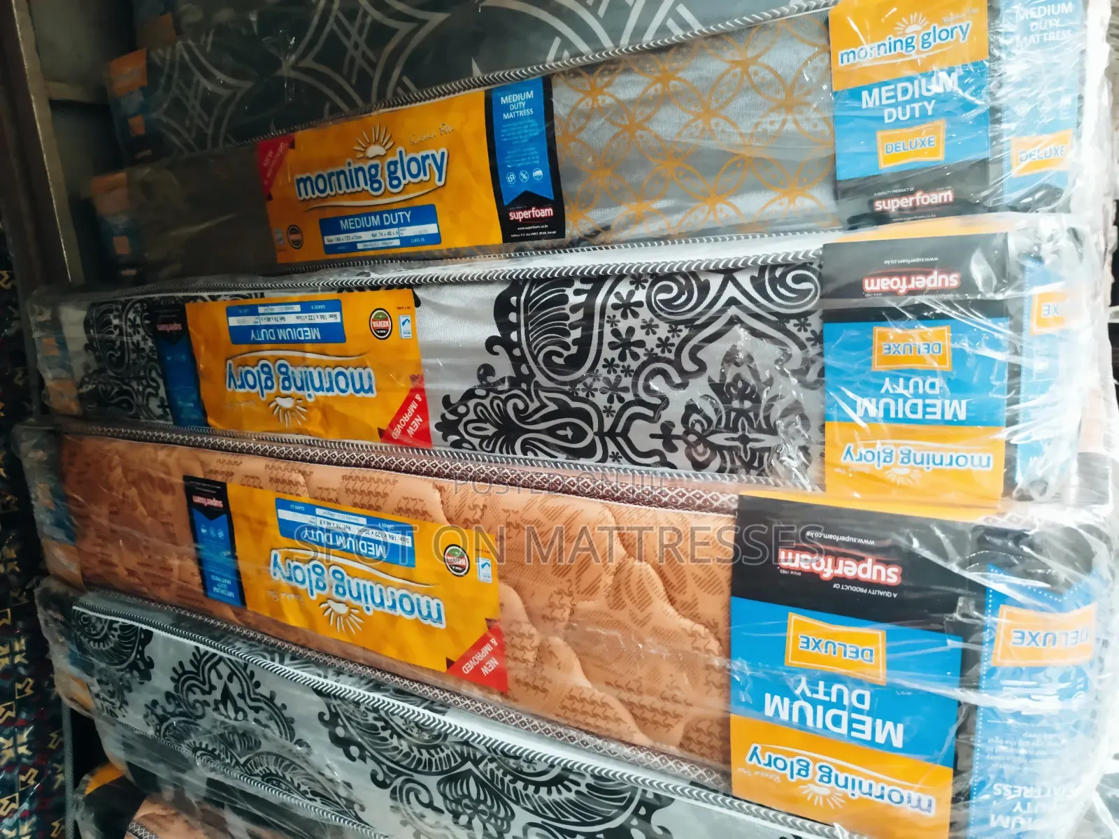 4by6 8inch Quilted Mattresses + Free Delivery.