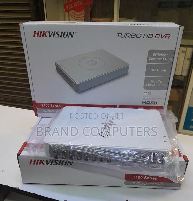 16 Channels HIKVISION DVR Upto 1080p White - main view