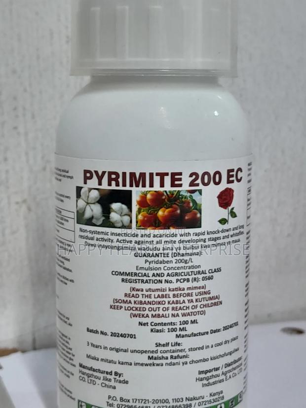 Pyrimite 200ec Insecticide 100ml - main view