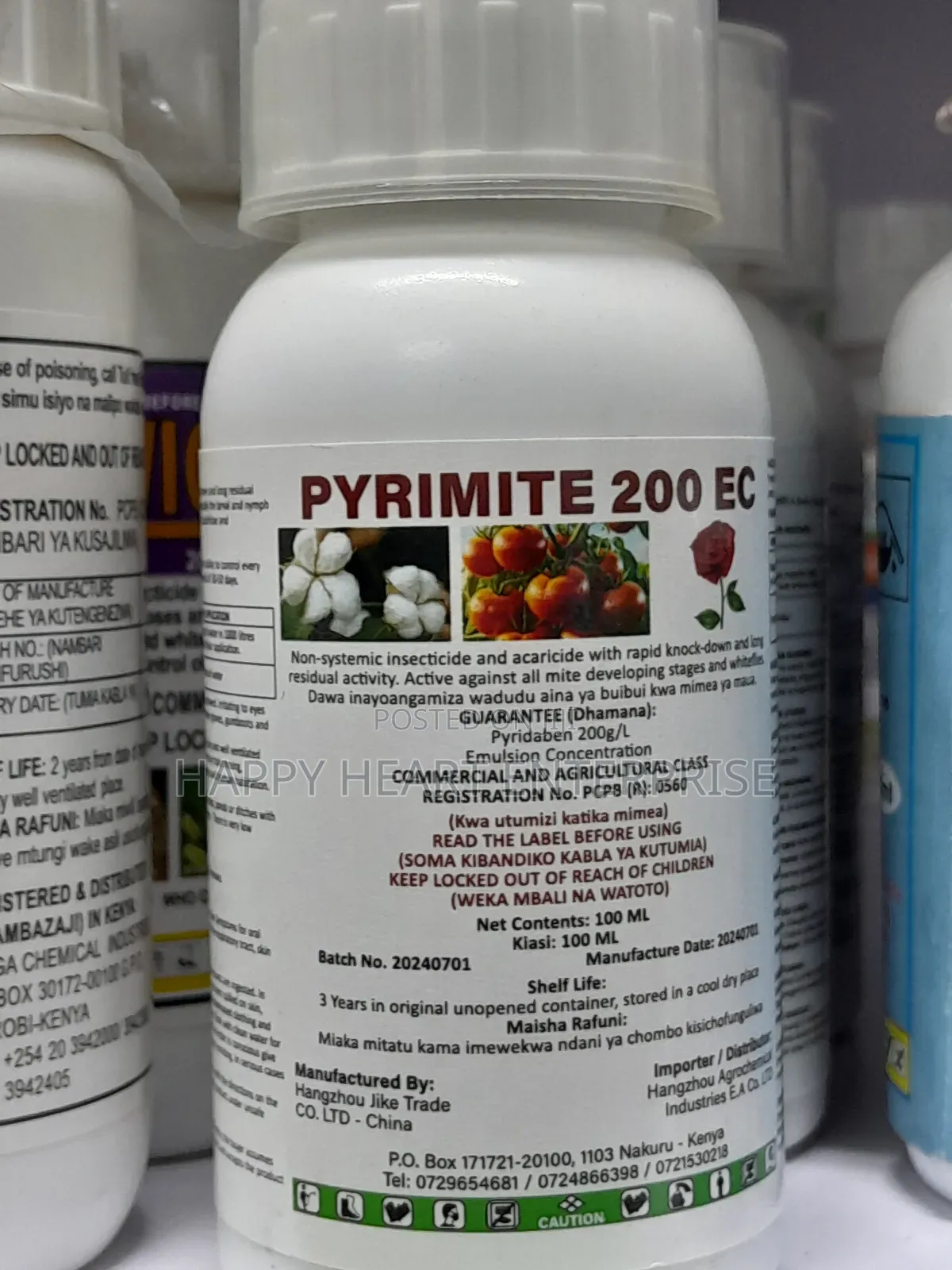 Pyrimite 200ec Insecticide 100ml