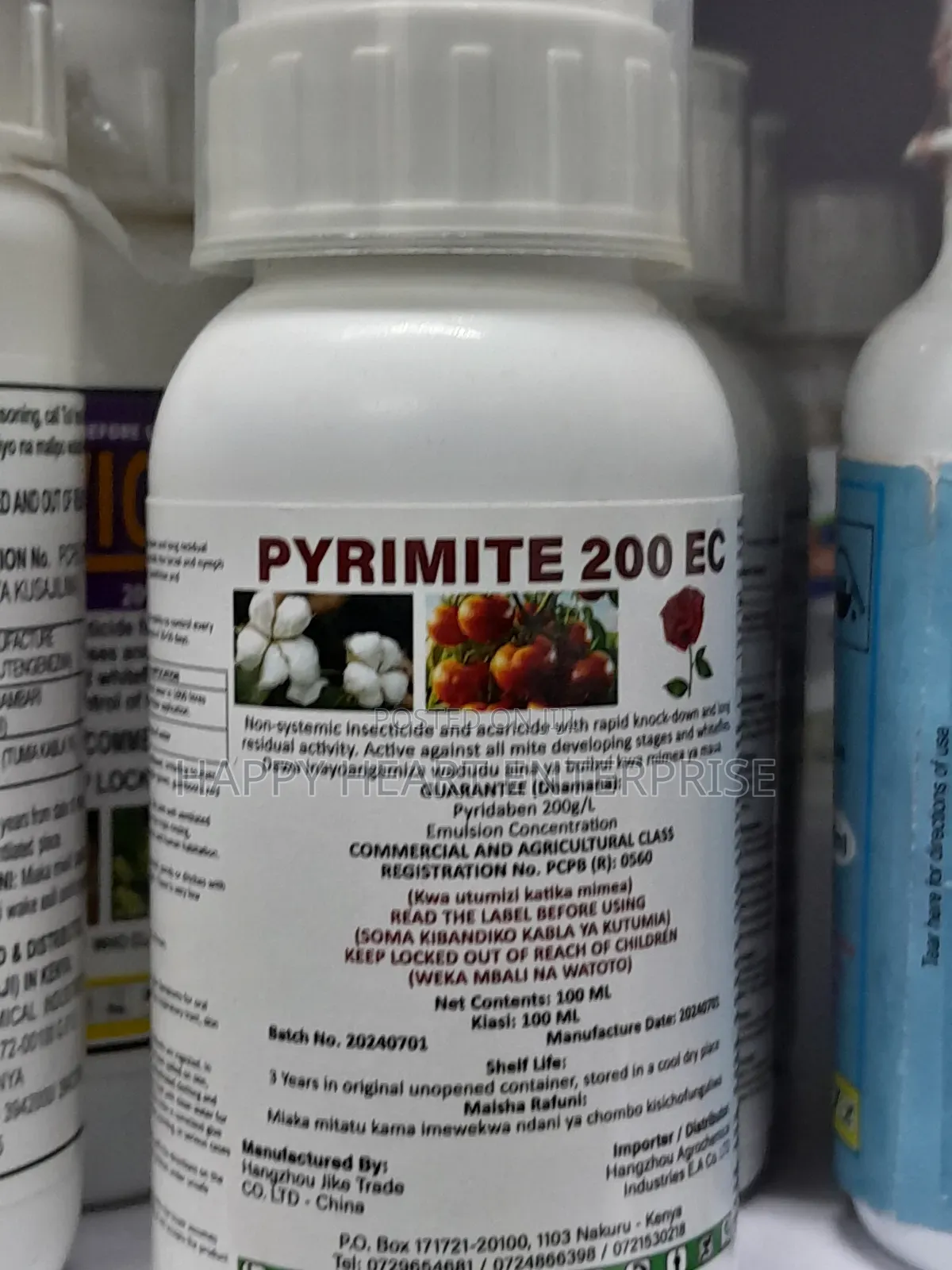 Pyrimite 200ec Insecticide 100ml