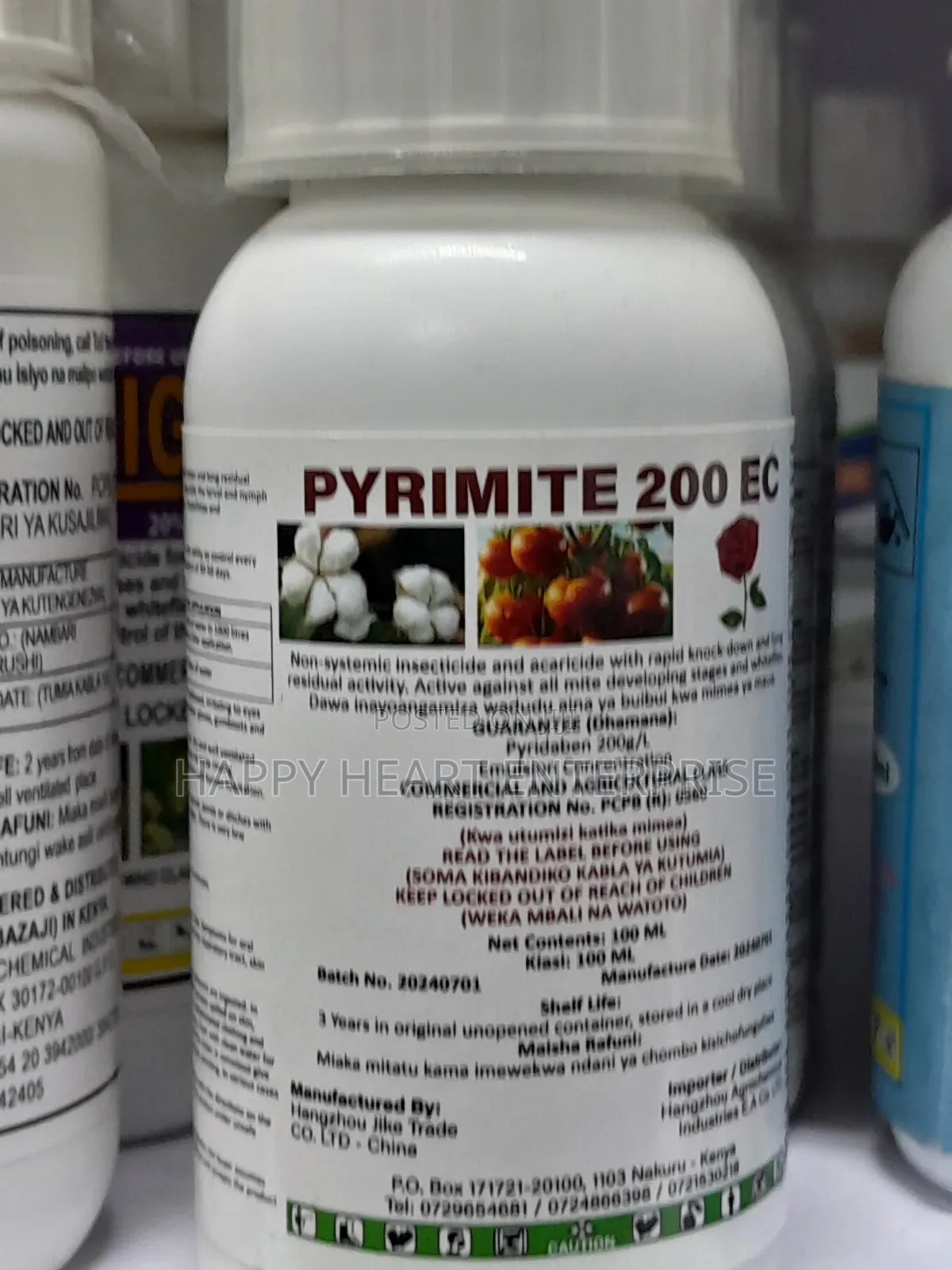 Pyrimite 200ec Insecticide 100ml