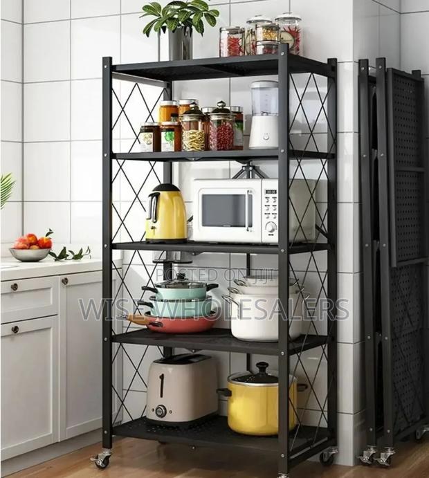 4layer Kitchen Foldable Rack *  - main view