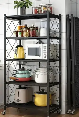 * 4layer Kitchen Foldable Rack
