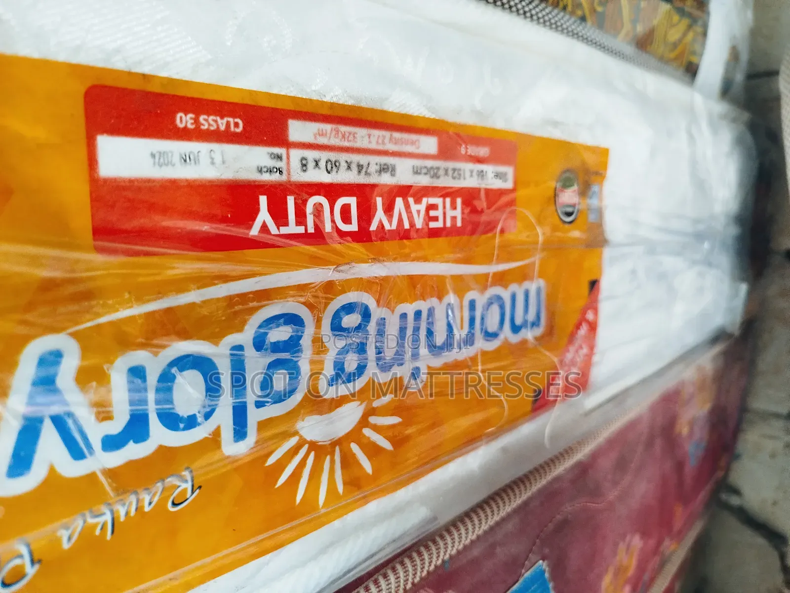 5by6 8inch Heavy Duty Quilted Mattresses.