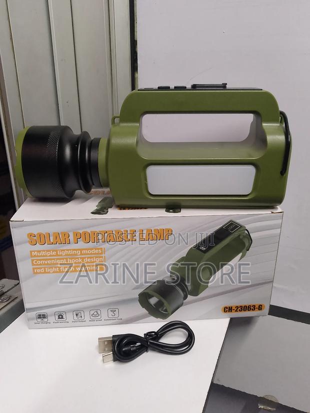 Water Proof Torch With Input Output Usb - main view