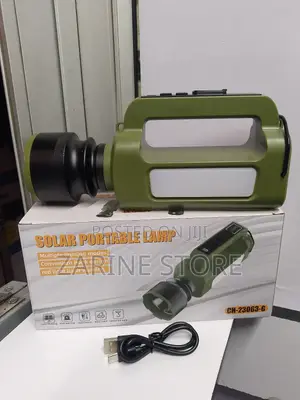 Lamp Torch Solar Charging With Multiple Light, Water Proof