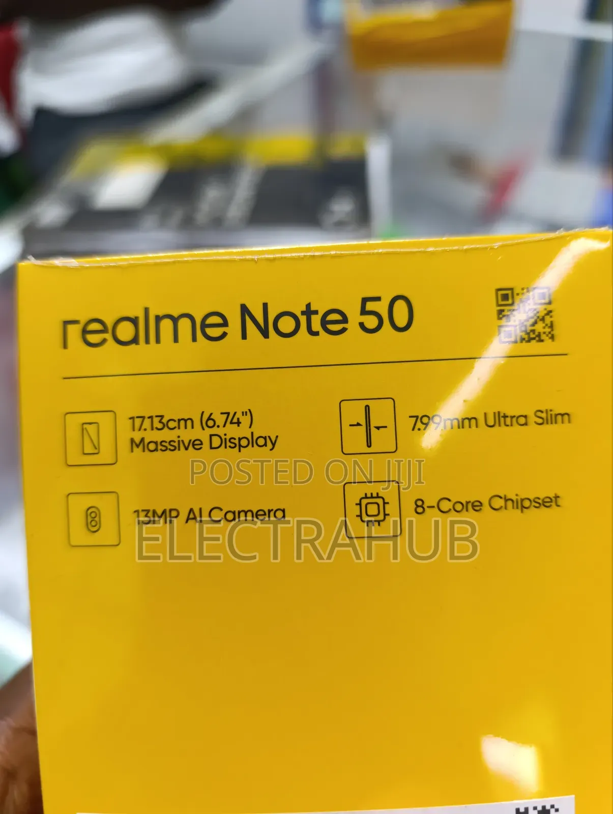 New Realme Note 50 128 GB Black