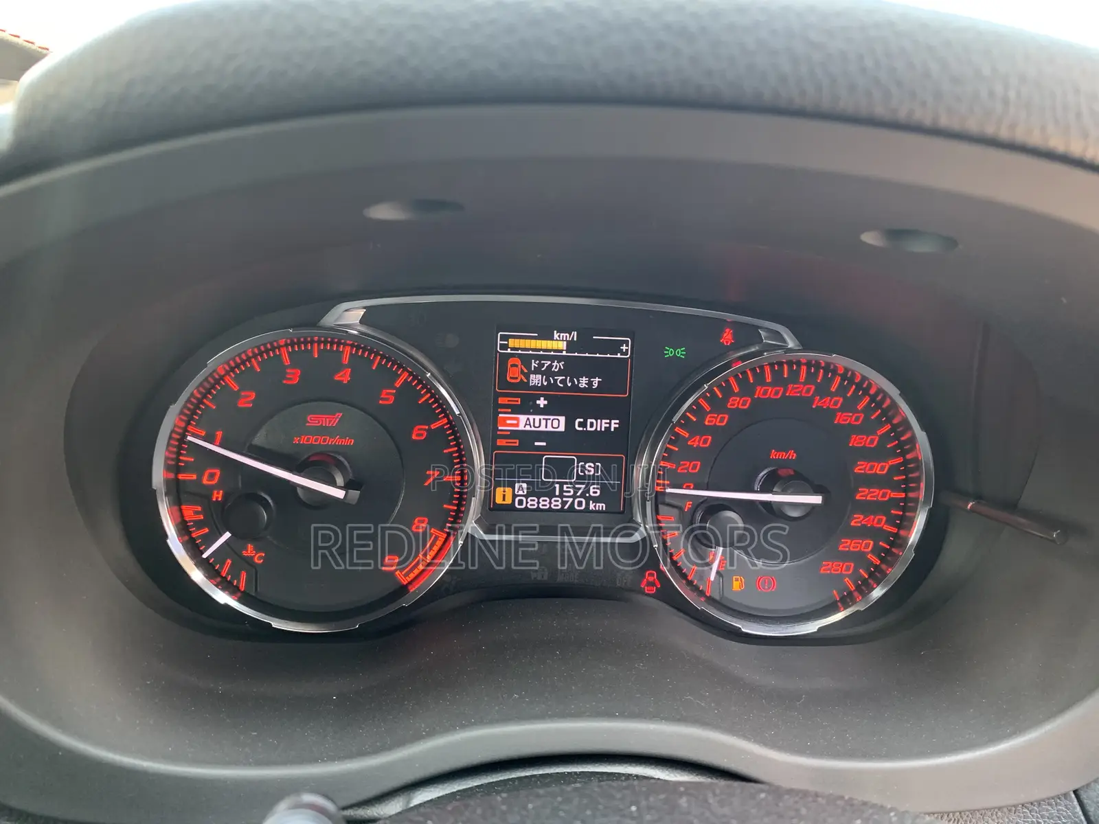 Subaru WRX STI 2018 Blue
