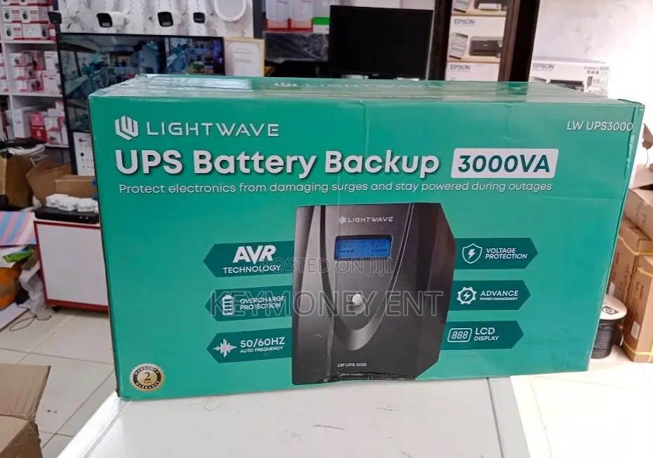 3KVA(1800watts) Brand New Lightwave UPS Line Interactive UPS