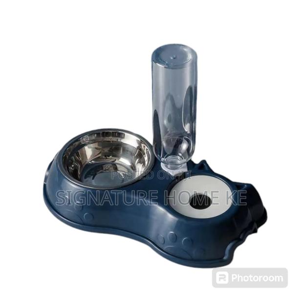 Automatic Single Pet Bowl With Water Dispenser - main view