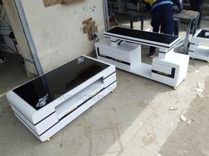 Modern Interior Coffee Table and Tv Stand With Led Lights - thumbnail 2