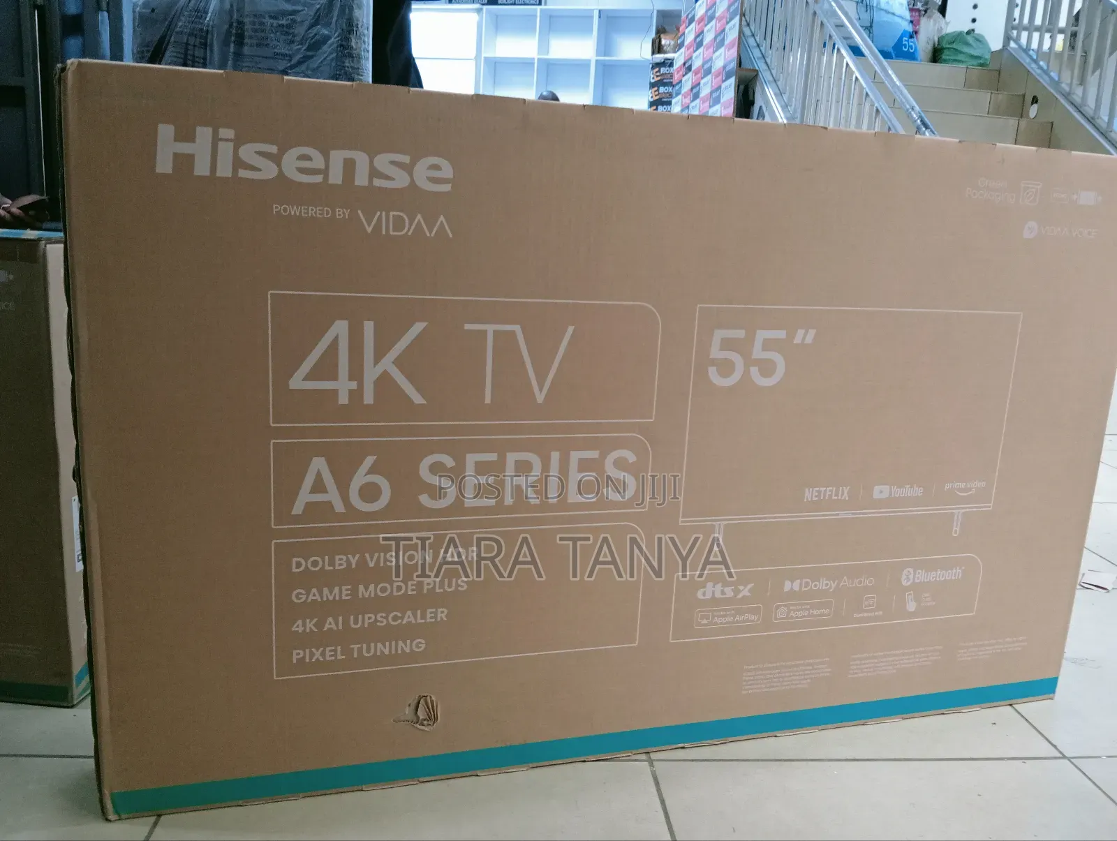 Hisense 55 Inches Smart A6 Led Tv Offer