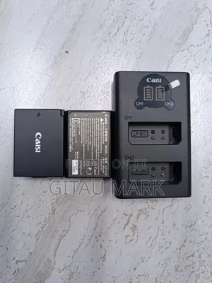 Caisi Lp E10 Battery Pack (2 Batteries and Dual Charger)