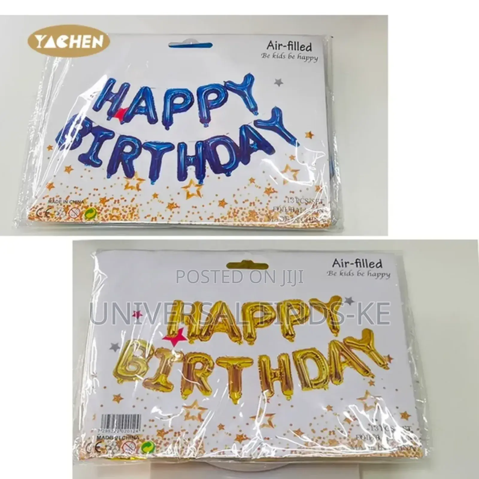 Happy Birthday Aluminium Foil