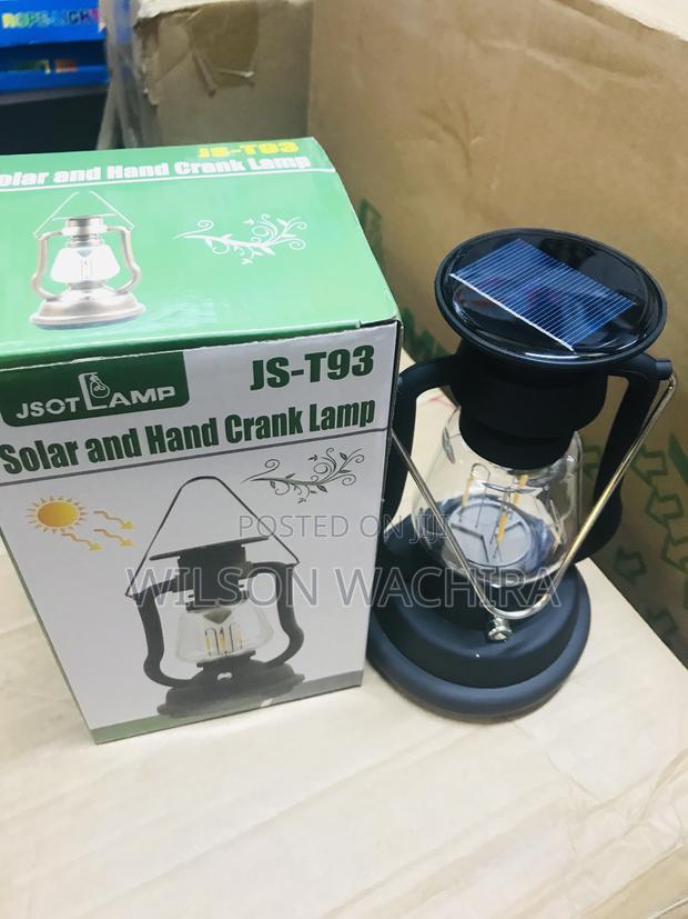 Solar Rechargeable Lamp - main view