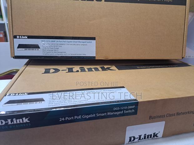 D-link DGS-1210-28MP 24-port Gigabit Smart Managed Poe Switc