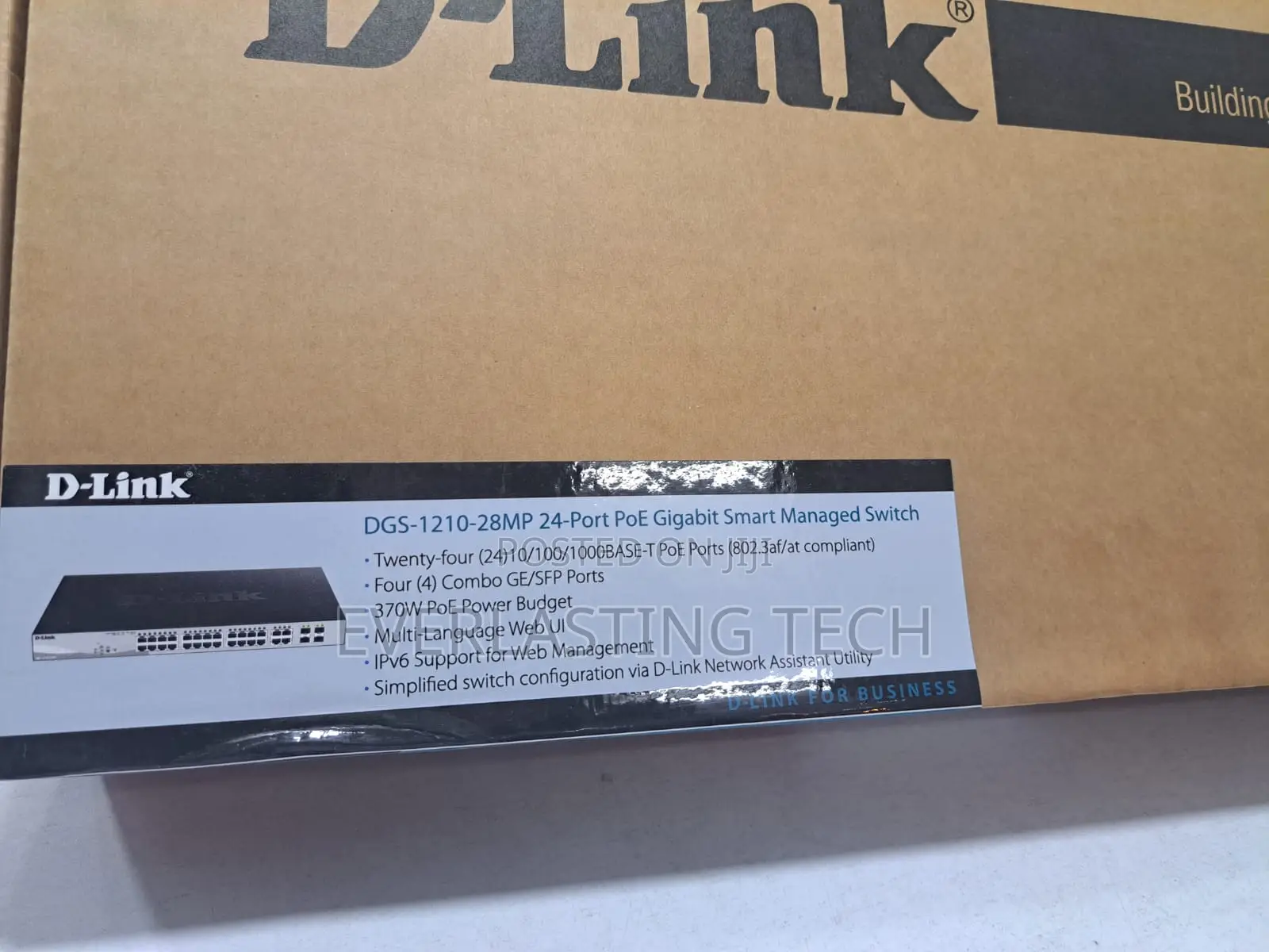 D-Link DGS-1210-28mp 24-Port Gigabit Smart Managed Poe Switc