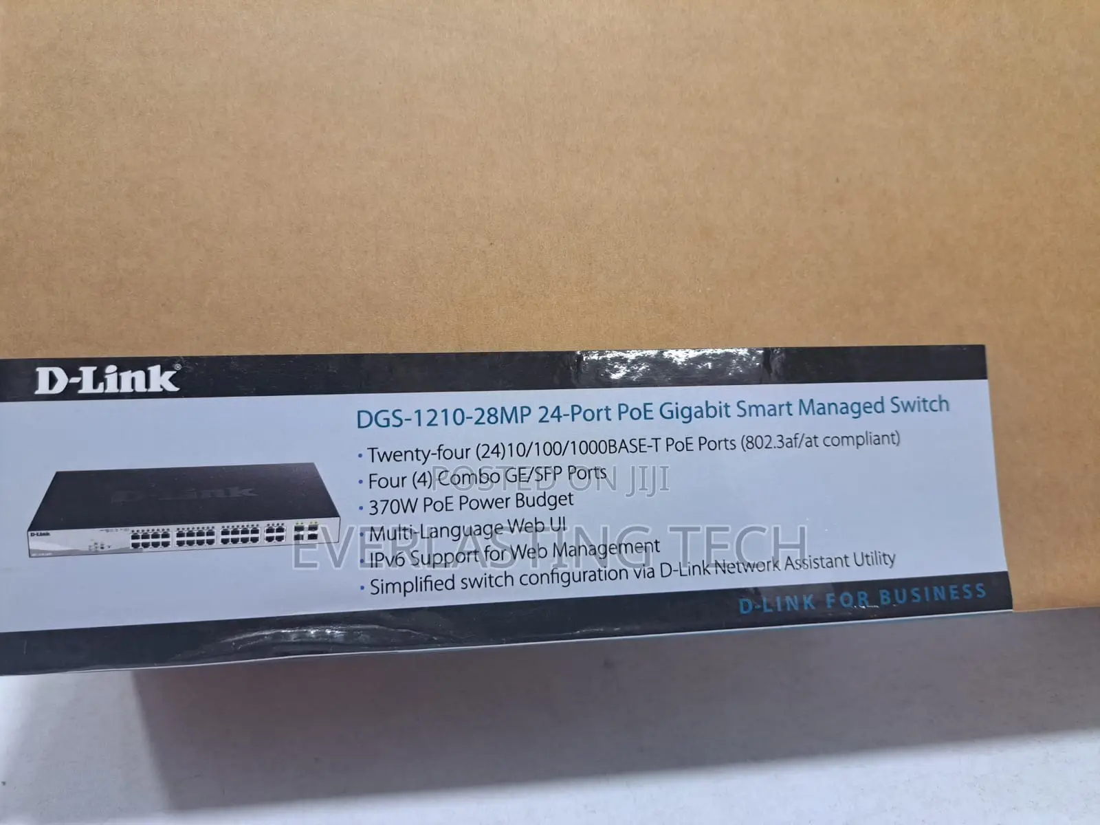 D-Link DGS-1210-28mp 24-Port Gigabit Smart Managed Poe Switc