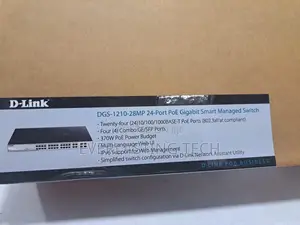 D-Link DGS-1210-28mp 24-Port Gigabit Smart Managed Poe Switc