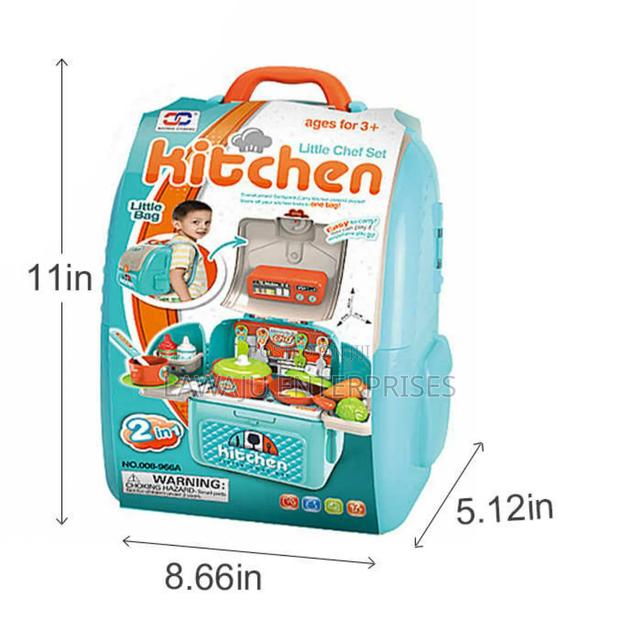 2 in 1 Kitchen Pretend Play Backpack - main view