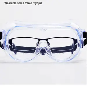 Safety Goggles Harden Clear Safety Googles Wt Strap Glasses
