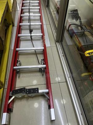 2*10 /5.7 Meters Fiber Glass Extension Ladder