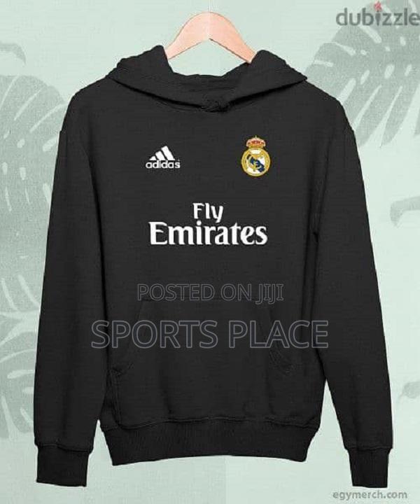 Real Madrid Black Hoodie - thumbnail 3