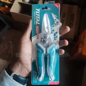 Total Electricians Scissors 7 Inch Cable Cutting Scissors 7"