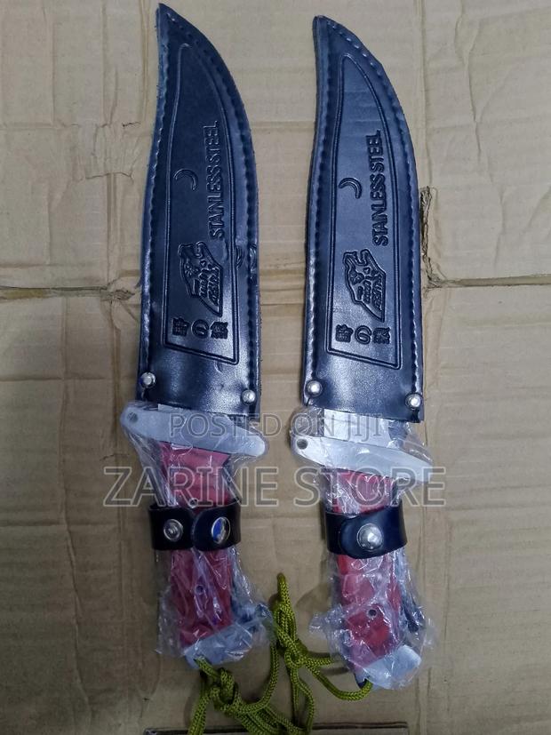 Durable Stainless Steel Knife for Heavy Duty, Camping, Kitch - main view