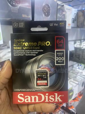 Sandisk 64gb Extreme PRO SDXC Uhs-I Memory Card – C10, U3,