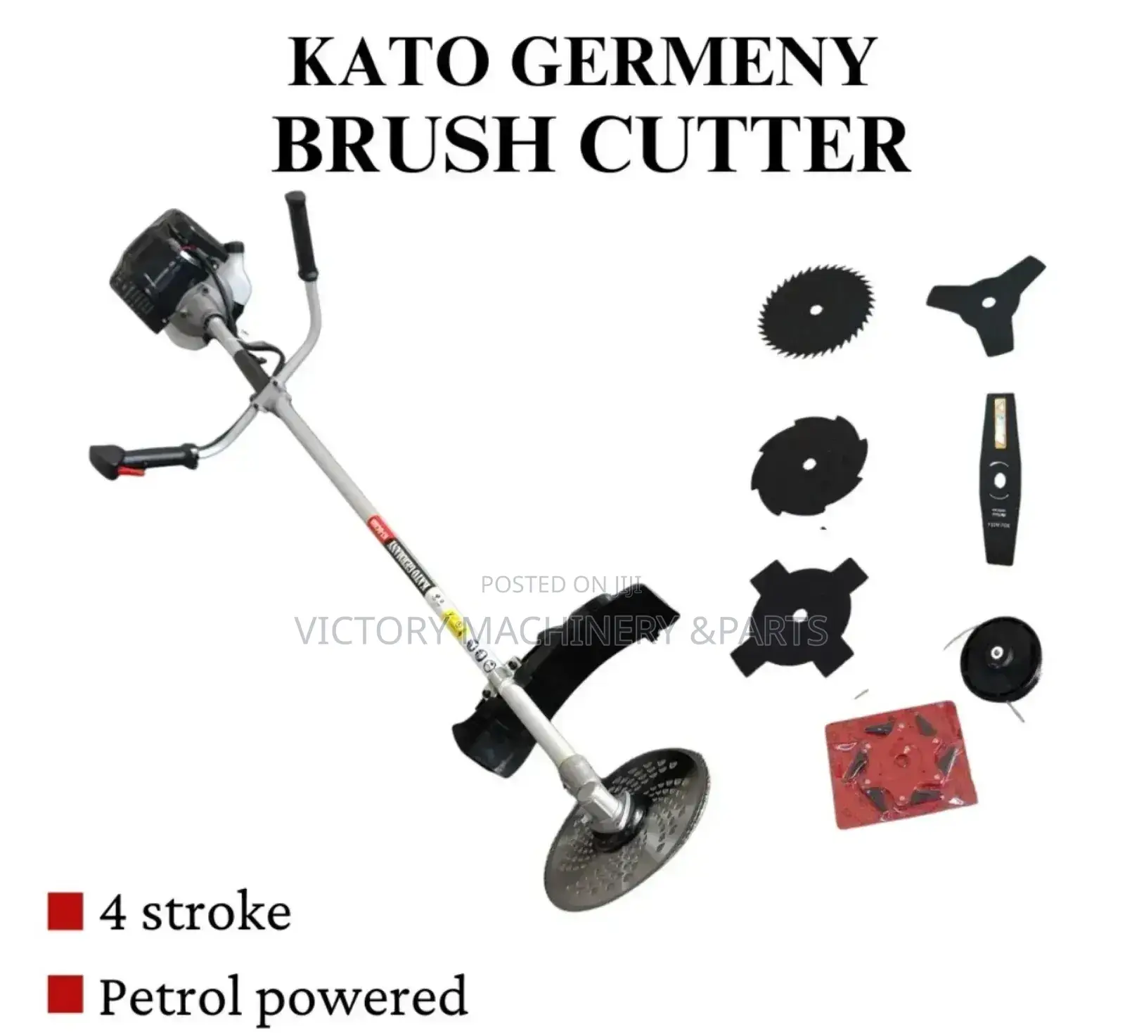 Kato 4stroke 8blades Brush Cutter K