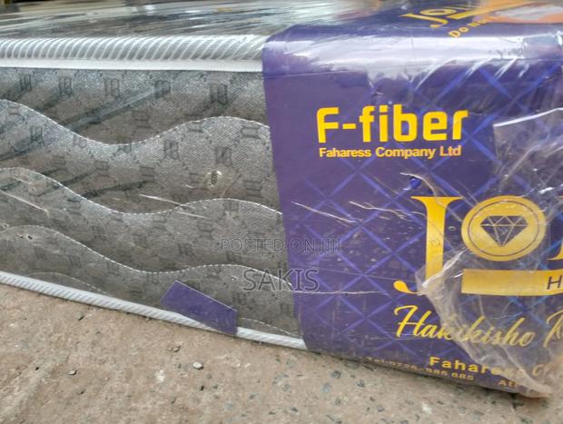 Ushindi! 8inch 6 X 6 Fibre Johari Quilted HD Mattresses