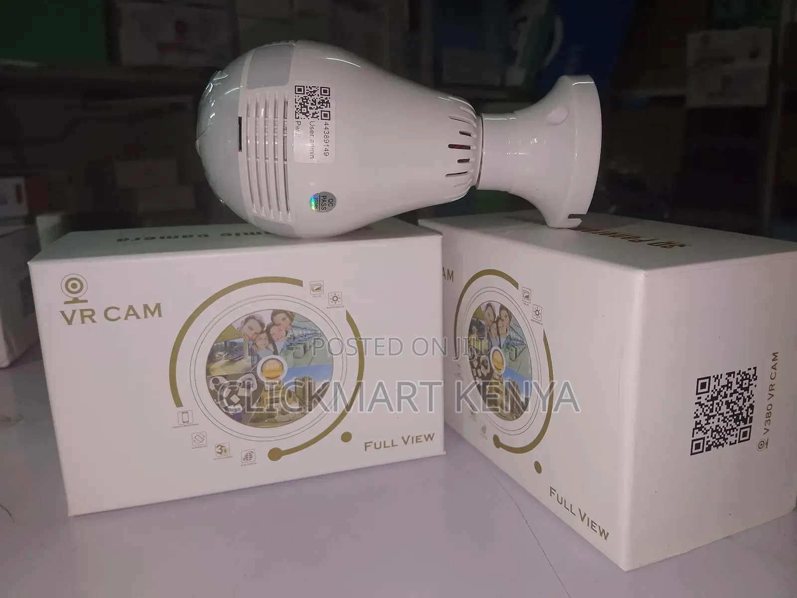 Bulb Camera CCTV 360 Degree, Full HD Nanny Camera