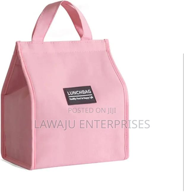 Pink Bento Fashion Insulated Lunch Bag