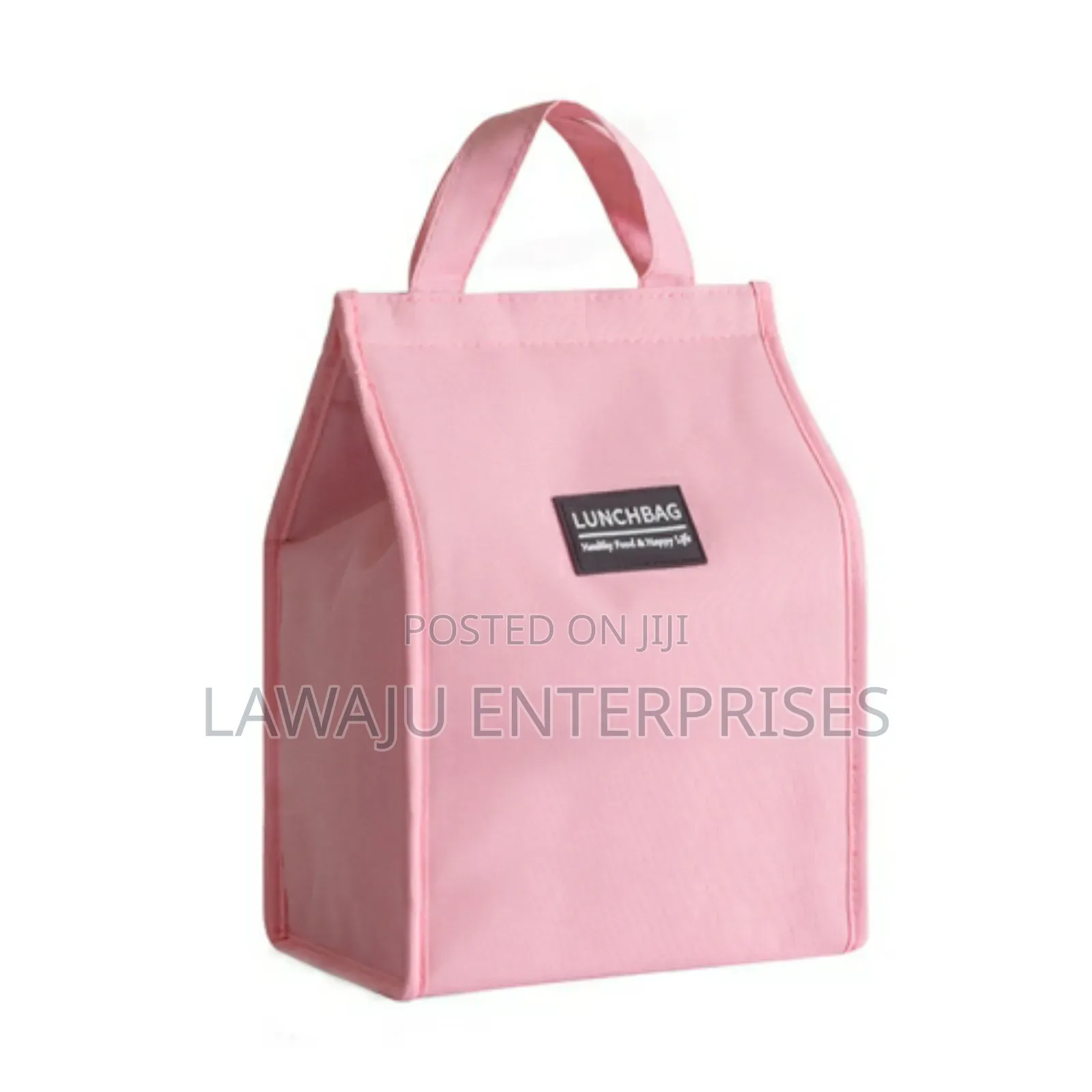 Pink Bento Fashion Insulated Lunch Bag