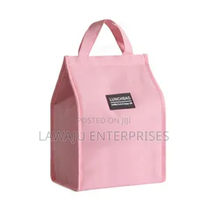 Pink Bento Fashion Insulated Lunch Bag