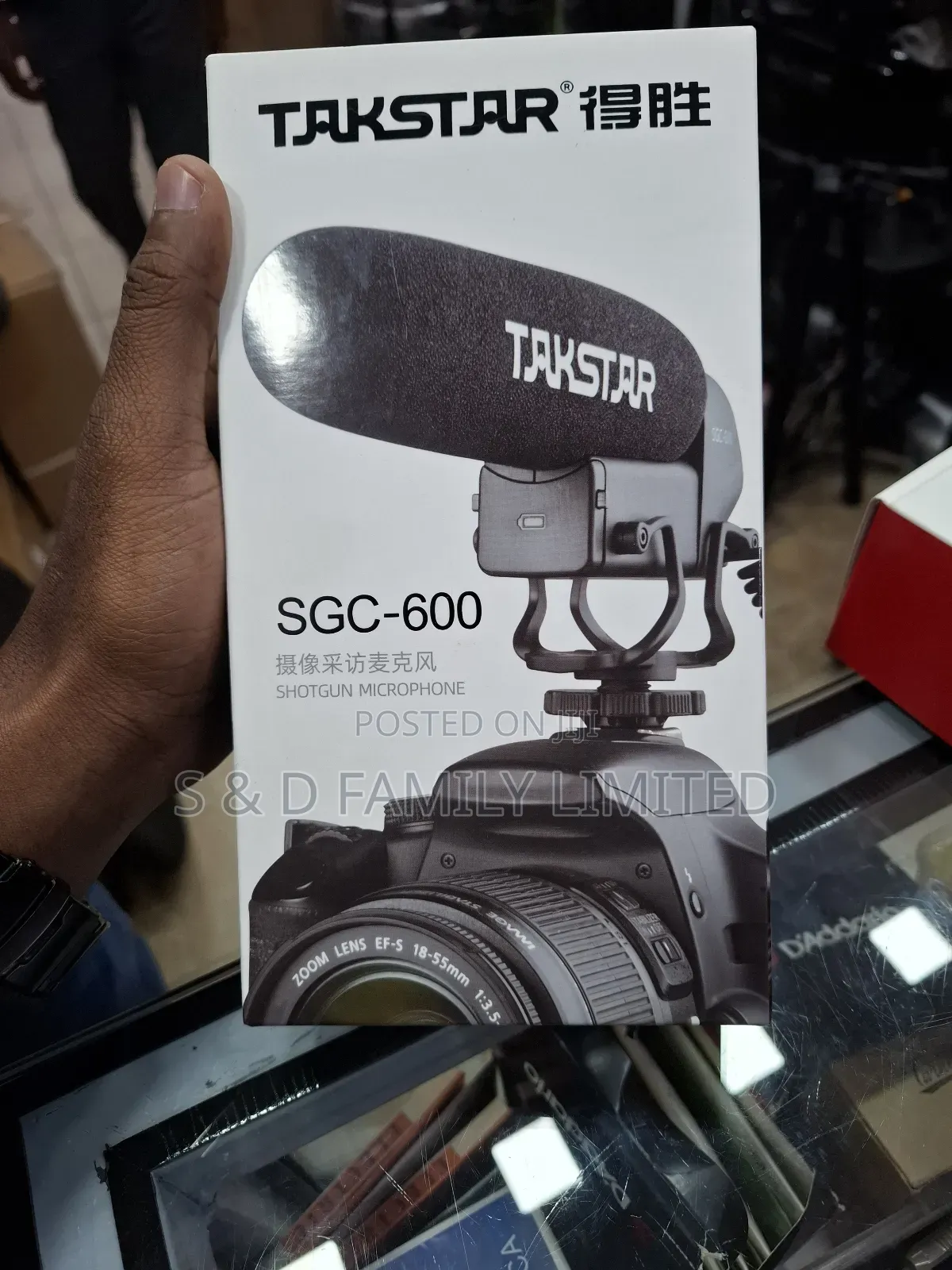 Takstar SGC-600 Shotgun Camera Microphone