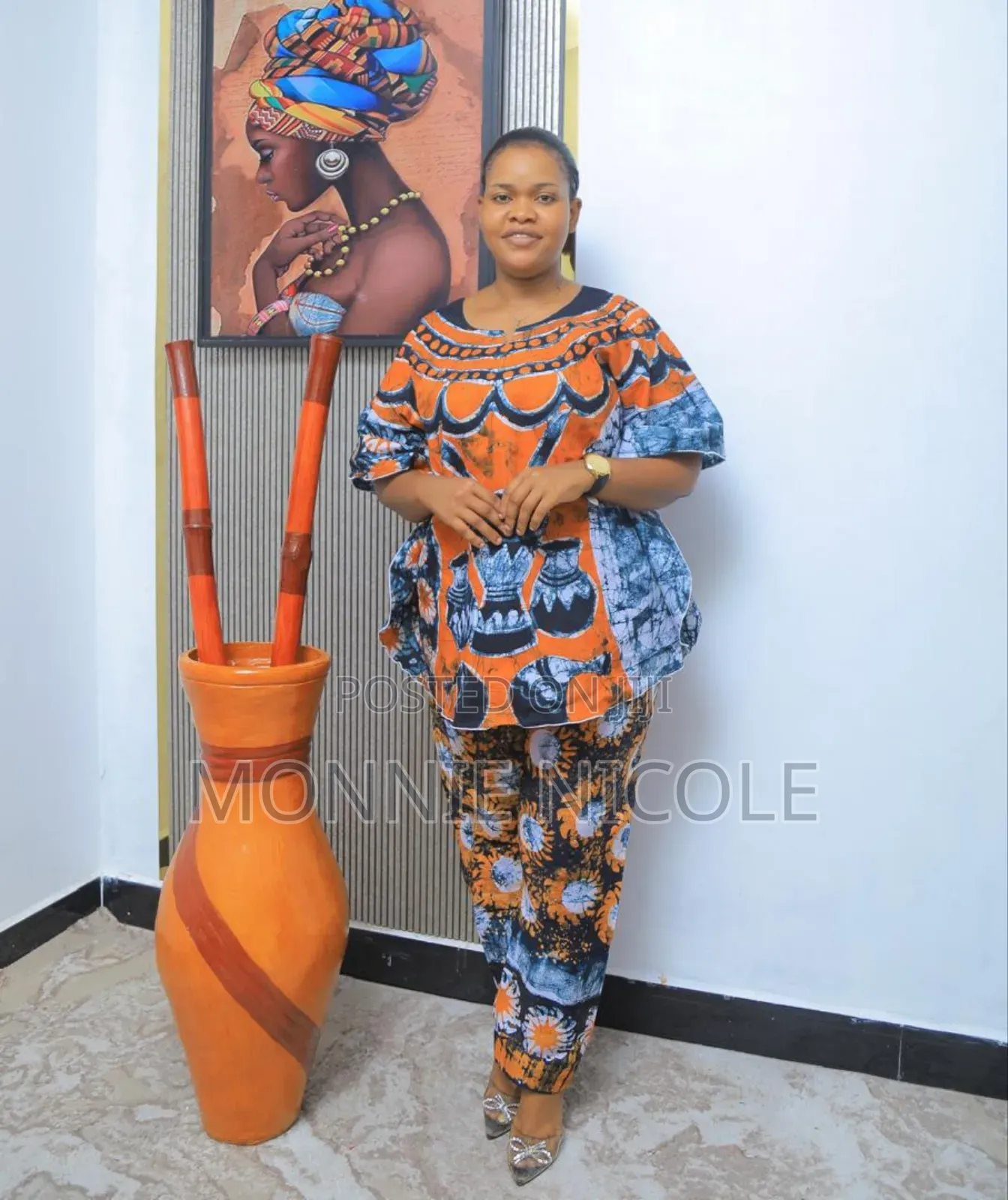 African Wear Trouser Suit