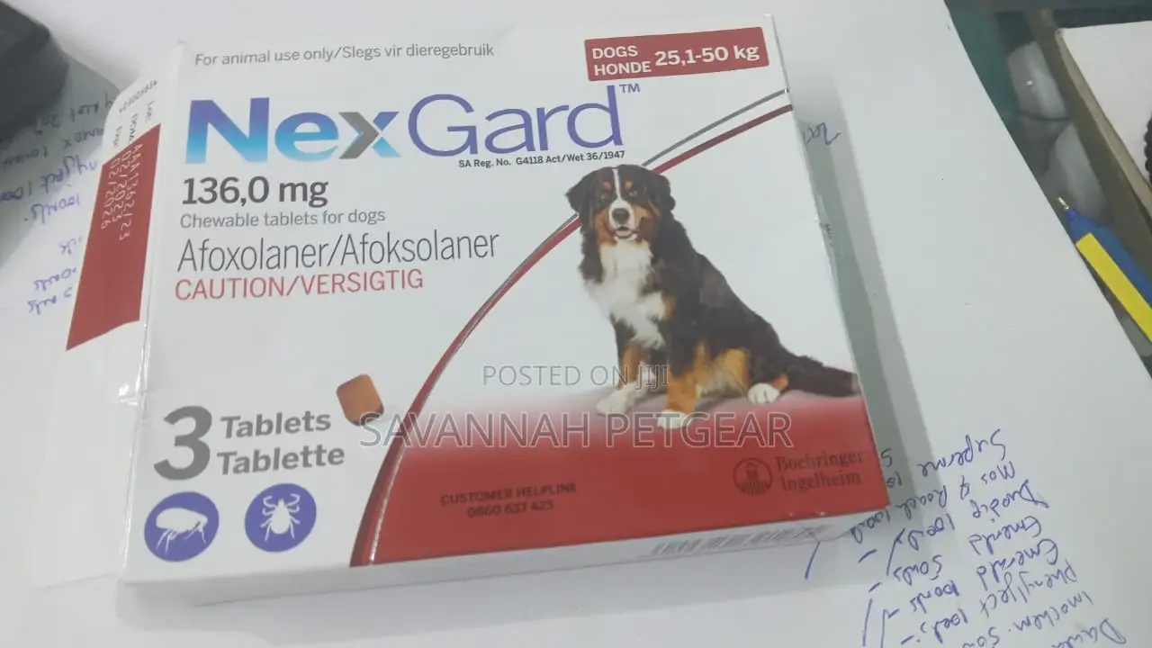 Nexgard Chewables for Large Dogs (25-50 Kg) Flea Tick Tablet